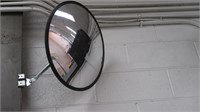 3 Forklift Safety Mirrors(1 cracked)