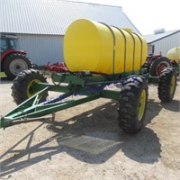 Robinson Repair 1200 gal tank on 4 wheel steer