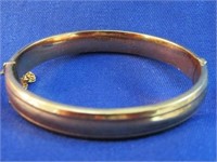 9-KARAT YELLOW GOLD BANGLE