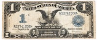 Coin 1899 U.S. Black Eagle Silver Certificate VG