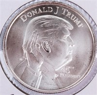 Coin Donald Trump 1 Troy Ounce Silver Round