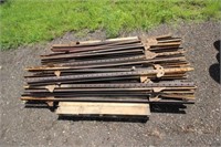 Pallet of fence posts