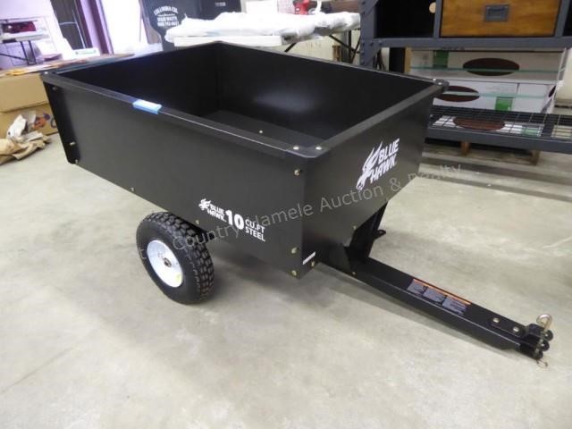 Blue Hawk 10-cu ft Carbon Steel Dump Cart BRAND NEW IN BOX SHIPS TODAY 2-3 DAYS 