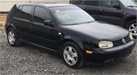 2000 Black Volkswagen Golf-Bad Transmision
