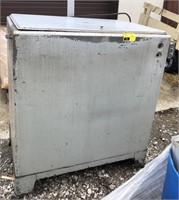 Metal Parts Washer with contents approx 35” long