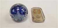 Pair of Vintage Paperweights