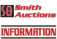 ONLINE AUCTION INFORMATION