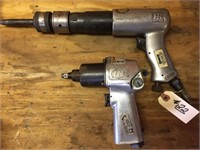 Two - Ingersol Rand Pneumatic Tools