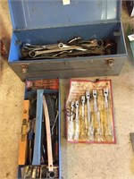 Tool Box With Assortment of Tools