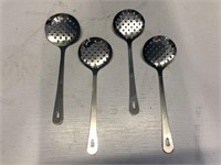 Perforated Wok Spoon x 4 - NEW