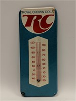 Vintage RC Cola Soda Pop Thermometer - Works!