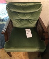Green Vintage Arm Chair