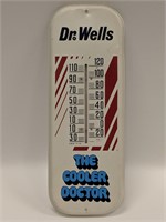 Vintage Dr. Wells Soda Pop Thermometer - Works!
