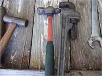green hammer ridgid pipe wrench