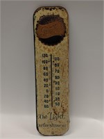 Vintage Pepsi-Cola Embossed Bottle Cap Thermometer