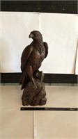 Wooden Eagle Statue