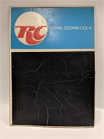 Vintage 1970's RC Cola Soda Pop Menu Board