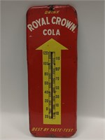 1953 Royal Crown Cola Arrow Thermometer - Works!