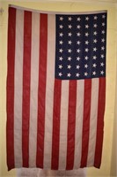Large Old 48 Star US Flag