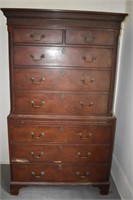 Drexel Heritage Chippendale Mahogany High Chest