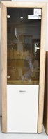 Meble Tall Display Cabinet Mexican Pine Finish