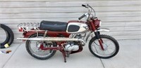 1965 Kawasaki Vintage Motorcycle