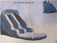 Wet slide 16' w/pool