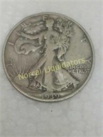 ESTATE SILVER COINS AND JEWELRY