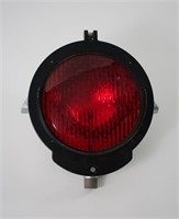 Modern Railroad Crossing Signal Light by Safetran