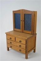 Vintage salesman sample style cabinet