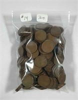 Bag of 300 Circulated Lincoln "Wheat" Cents