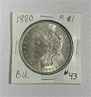 1880  Morgan Dollar  BU