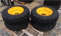Brand New 10-16.5 N.H.S. 10 Ply Skidloader Tires