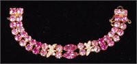 A Eisenberg Ice rhinestone bracelet, with