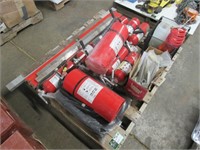 Fire Extinguishers, Levels, Bar Stock-
