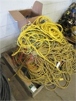 Assorted Extension Cords and Power Strips-
