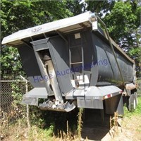 1992 Hilbilt end dump semi trailer