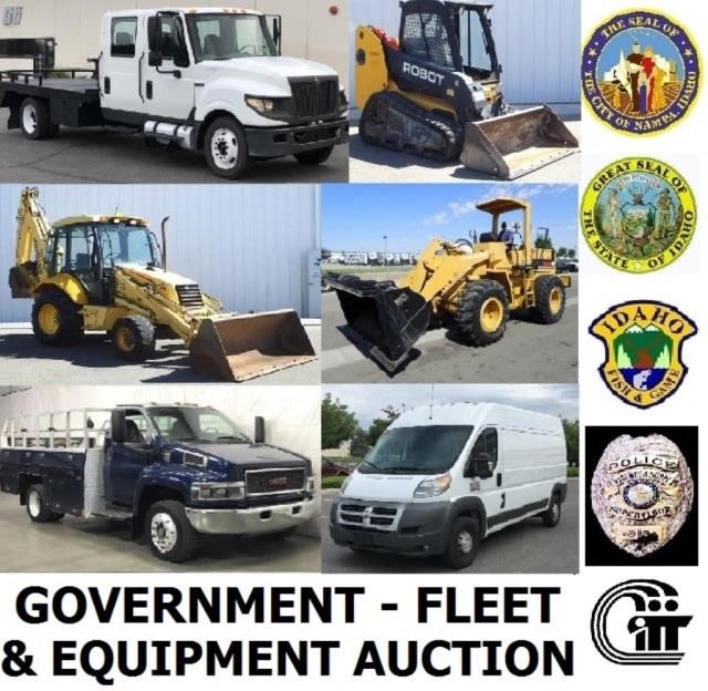 8/22/2019 6pm - Government - Fleet & Equipment Auction