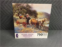 750 Piece Puzzle - Home From The Fair