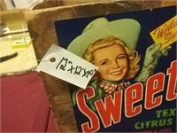 Sweetex Texas Fruit Crate