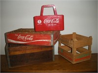 billy baxter soda, coca cola and veggie crate