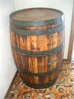 Sunkist lemon juice wooden keg-Barrel-25 x 34