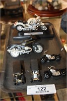 2 BMW Motor Cycles & 4 Other Toys