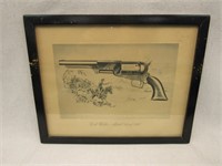 Colt Walker Model .44 cal - 1847 Print-