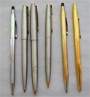 Group Old Fountain Pens, Parker, Cross,  etc