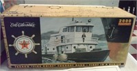 ERTL Texaco Fire Chief tugboat bank orig box