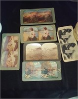 Lot of 6 cool old stereoview photos