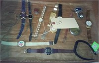 jewelry - box of watches - includes a FITBIT 15pcs