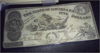1862 Confederate Louisiana bearer currency note