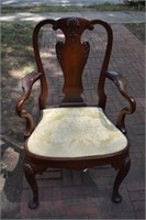 Chippendale Style Arm Chair Clam Shell Georgian Co